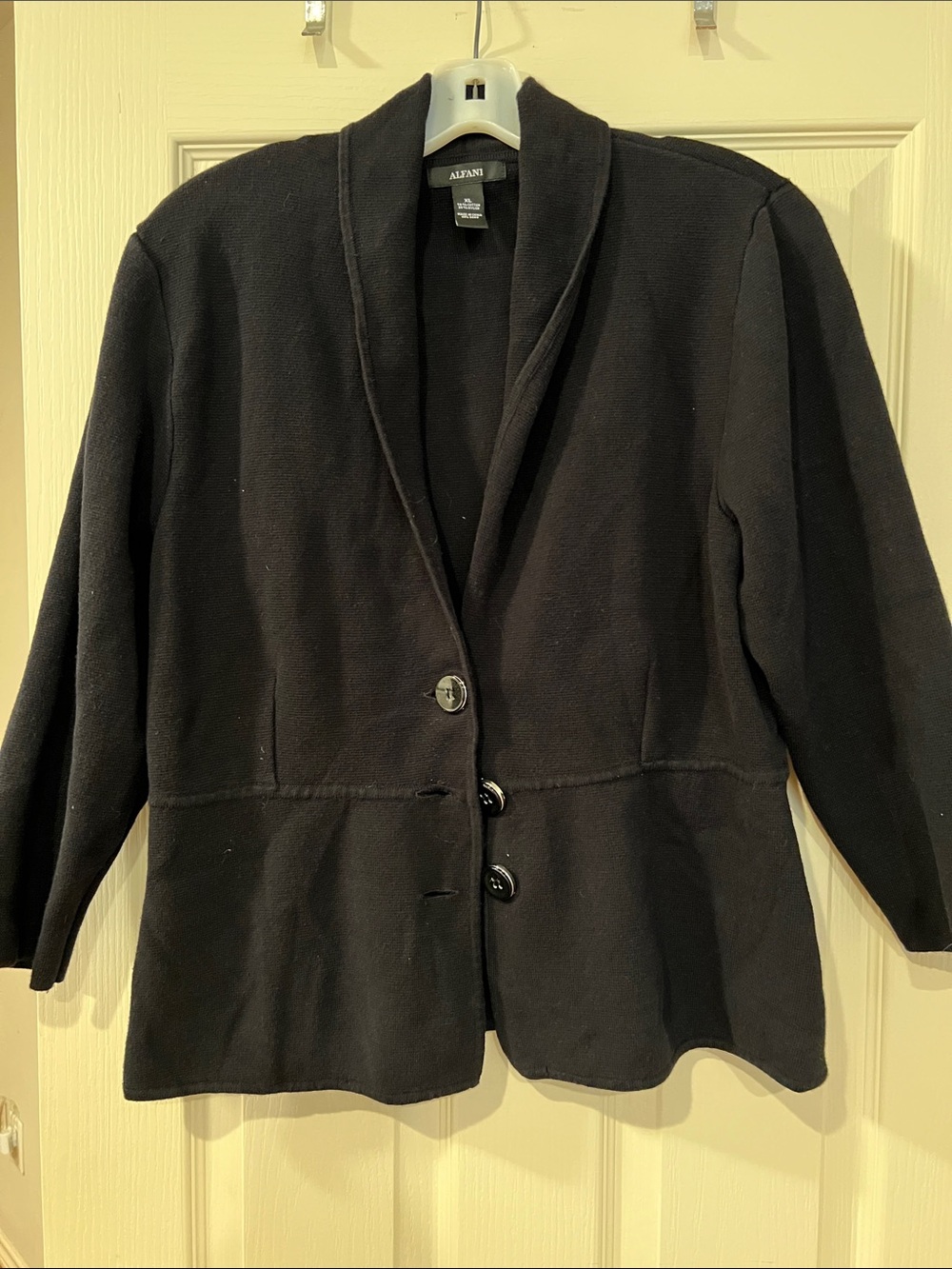 Alfani Peplum Cardigan